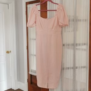 ASOS pink dress, size 8.